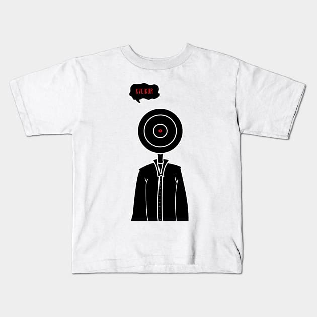 KVEIKUR SIGUR ROS Kids T-Shirt by gianbautista